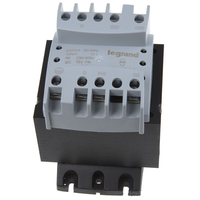 Legrand 160VA DIN Rail Transformer, 230 → 400V Primary, 115V Secondary