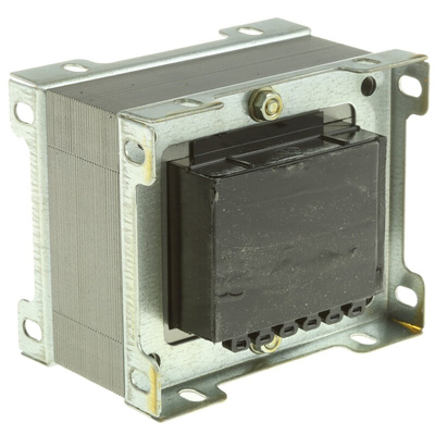 RS PRO 100VA 2 Output Chassis Mounting Transformer, 18V ac, IEC 61558-2-6