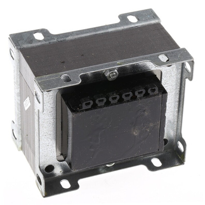 RS PRO 100VA 2 Output Chassis Mounting Transformer, 20V ac, IEC 61558-2-6