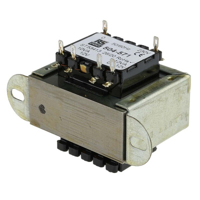 RS PRO 20VA 2 Output Chassis Mounting Transformer, 12V ac