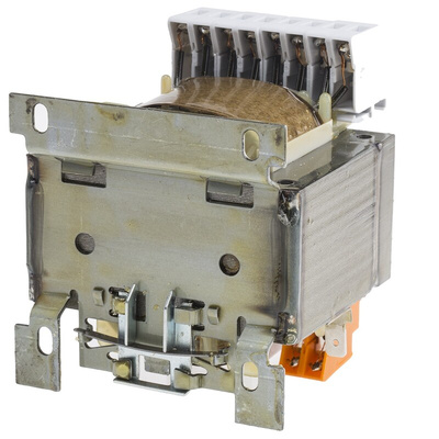 RS PRO 100VA DIN Rail Transformer, IEC 61558-2-6, 208V ac Primary, 2x12V ac Secondary