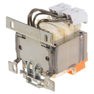 RS PRO 40VA DIN Rail Transformer, IEC 61558-2-6, 230V ac (+/- 15V) → 400V ac (+/- 15V) Primary, 2 x 12V ac