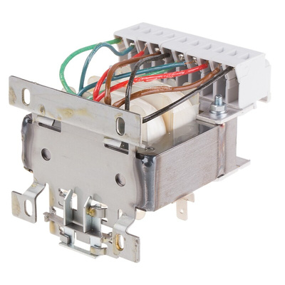RS PRO 63VA DIN Rail Transformer, 230 → 400V ac Primary, 4 x 0-55-60V ac Secondary