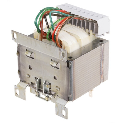 RS PRO 250VA DIN Rail Transformer, 230 → 400V ac Primary, 4 x 0-55-60V ac Secondary