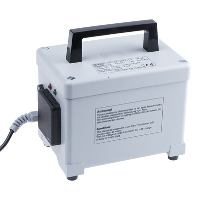 Block 500VA Enclosed Autotransformer, 230V ac Primary, 110 V ac Secondary