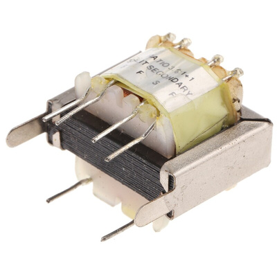 PCB Mount Audio Transformer 250 Ω, 500 Ω 5mW