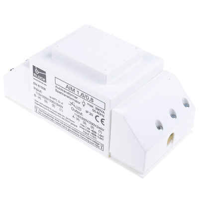Block Enclosed Autotransformer, 115 V ac, 230 V ac Primary, 115 V ac, 220 V ac, 230 V ac, 240 V ac Secondary