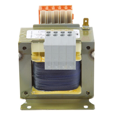Block 100VA 2 Output Chassis Mounting Transformer, 2 x 115V ac