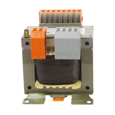 Block 250VA 2 Output Chassis Mounting Transformer, 2 x 115V ac