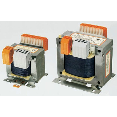 Block 1kVA 2 Output Chassis Mounting Transformer, 2 x 115V ac