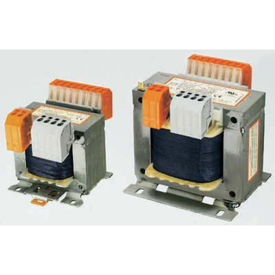 Block 250VA 2 Output Chassis Mounting Transformer, 2 x 12V ac