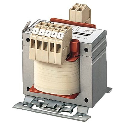 Siemens 0.5kVA DIN Rail Transformer, CE, 230V ac Primary, 2 x 115V Secondary