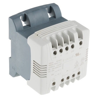 Legrand 100VA DIN Rail Transformer, 230V ac, 400V ac Primary, 24V ac Secondary