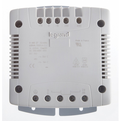 Legrand 630VA Chassis Mounting Transformer, 24 → 48V