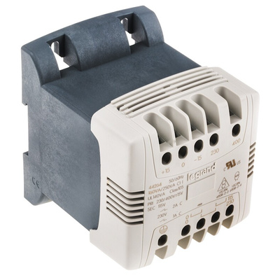 Legrand 160VA DIN Rail Transformer, 230V ac, 400V ac Primary, 115V ac Secondary