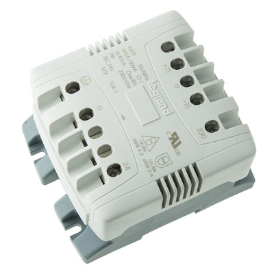 Legrand 24VA DIN Rail Transformer, 215V ac, 230V ac, 245V ac Primary, 24V ac Secondary