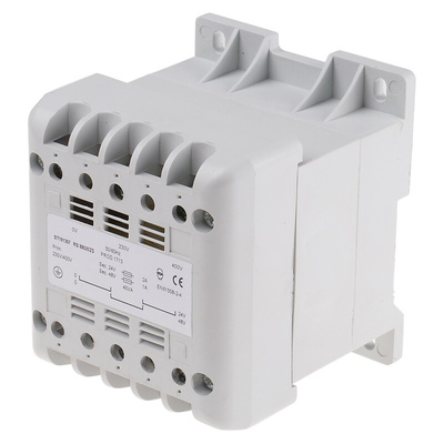 RS PRO 40VA DIN Rail Transformer, IEC 61558-2-6, 400V ac Primary, 24V ac Secondary