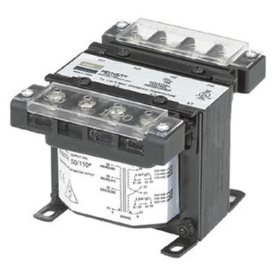 SolaHD 250 (Continuous) VA, 730 (Instantaneous) VA Chassis Mounting Transformer, 110V ac