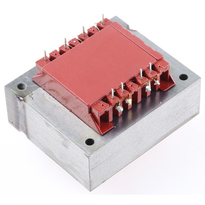 RS PRO 12V ac 2 Output Through Hole PCB Transformer, 20VA