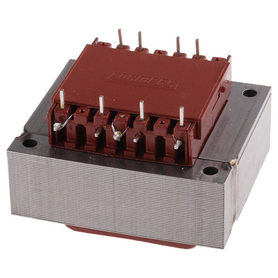 RS PRO 12V ac 2 Output Through Hole PCB Transformer, 12VA