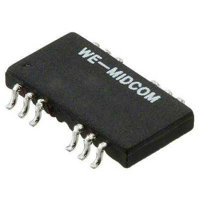 Surface Mount Lan Ethernet Transformer, 12.7 x 8.6mm