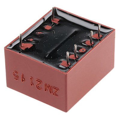 Myrra 12V ac 2 Output Through Hole PCB Transformer, 1VA