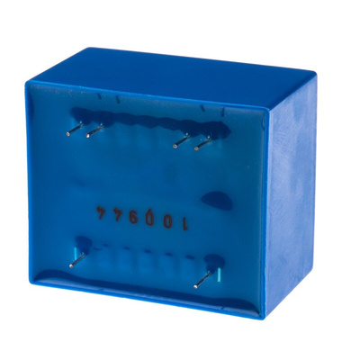 Block 12V ac 2 Output Through Hole PCB Transformer, 16VA