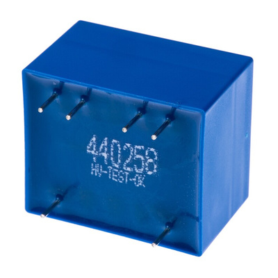 Block 12V ac 2 Output Through Hole PCB Transformer, 1.5VA