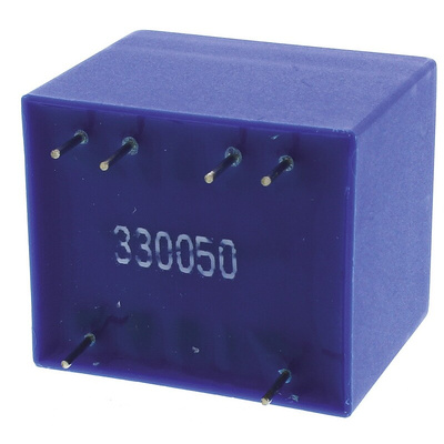 Block 12V ac 2 Output Through Hole PCB Transformer, 2.3VA