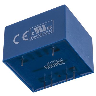 Block 18V ac 2 Output Through Hole PCB Transformer, 3.2VA