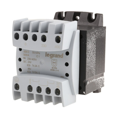 Legrand 160VA DIN Rail Transformer, 230 → 400V Primary, 24 → 48V Secondary