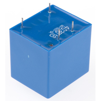Block 15V ac 1 Output Through Hole PCB Transformer, 2.8VA