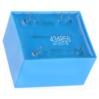 Block 12V ac 1 Output Through Hole PCB Transformer, 5VA