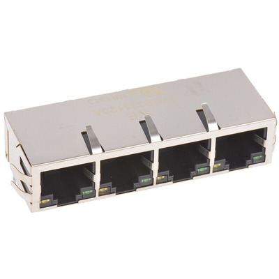 Through Hole Lan Ethernet Transformer, 59.13 x 21.8 x 13.5mm