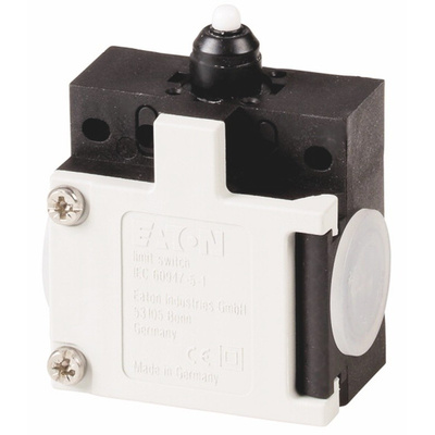 Eaton, Slow Action Limit Switch - Plastic, 2NC, Plunger, 415V, IP65