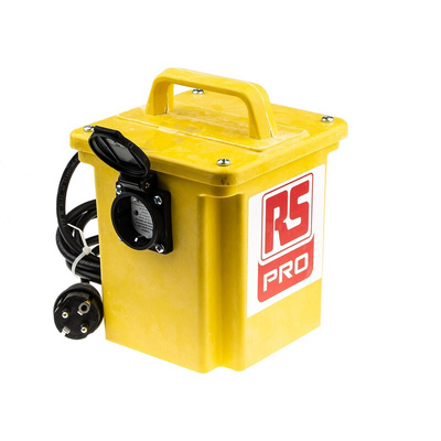 RS PRO 0.75kVA Site Transformer, 230V ac Primary, 230V Secondary