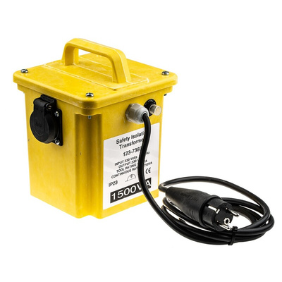 RS PRO 750VA Site Transformer, 230V ac Primary, 230V Secondary