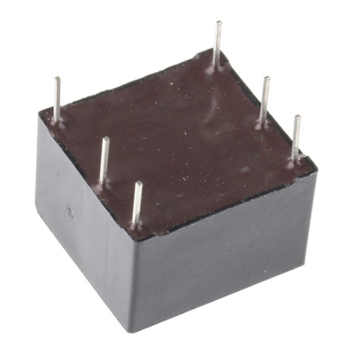 Schaffner Through Hole Pulse Transformer 1:1:1 Turns Ratio, 1.1mH Prim. Inductance
