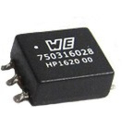 Wurth Elektronik 3.3V 1 Output Surface Mount PCB Transformer