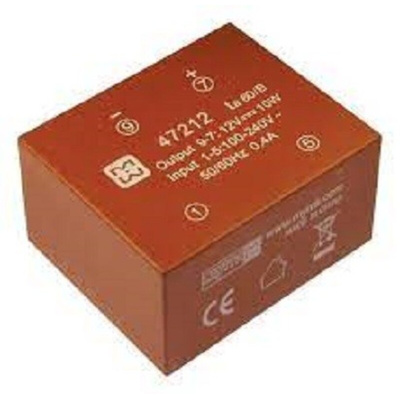 Myrra 12V dc 1 Output PCB Mount PCB Transformer, 10W