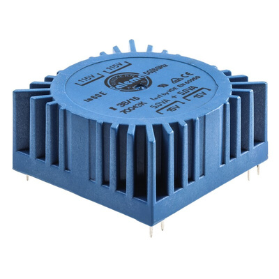 Nuvotem Talema 115 V ac, 230 V ac, 2 x 15V ac Toroidal Transformer, 10VA 2 Output