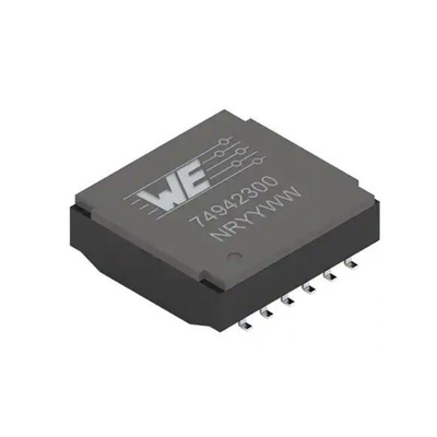 Wurth Elektronik Surface Mount Telecom Transformer 1:1 Turns Ratio, 450μH Prim. Inductance