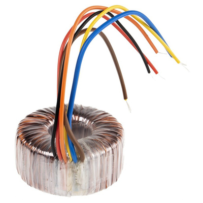 RS PRO 230V ac, 2 x 12V ac Toroidal Transformer, 15VA 2 Output