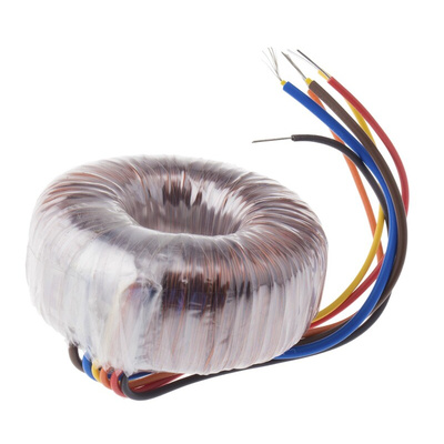 RS PRO 230V ac, 2 x 15V ac Toroidal Transformer, 30VA 2 Output