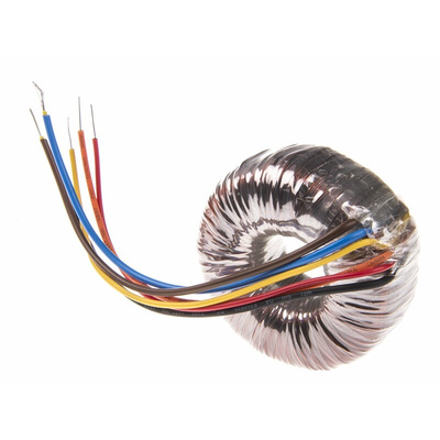 RS PRO 230V ac, 2 x 18V ac Toroidal Transformer, 30VA 2 Output
