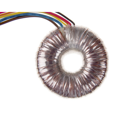 RS PRO 230V ac, 2 x 18V ac Toroidal Transformer, 50VA 2 Output