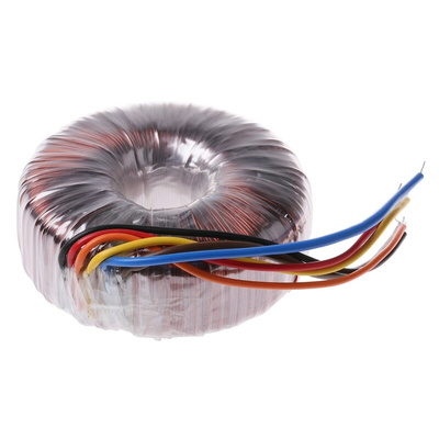RS PRO 230V ac, 2 x 30V ac Toroidal Transformer, 160VA 2 Output