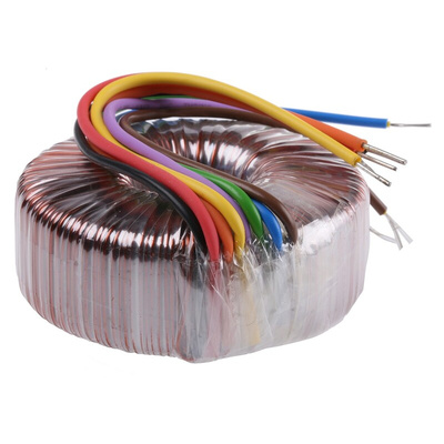 RS PRO 115 V ac, 230 V ac, 2 x 9V ac Toroidal Transformer, 50VA 2 Output