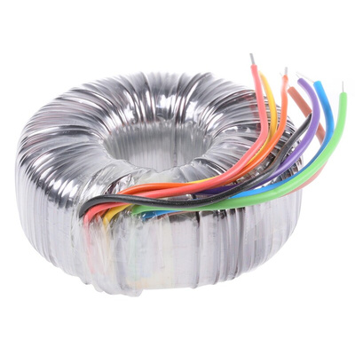 RS PRO 115 V ac, 230 V ac, 2 x 12V ac Toroidal Transformer, 225VA 2 Output