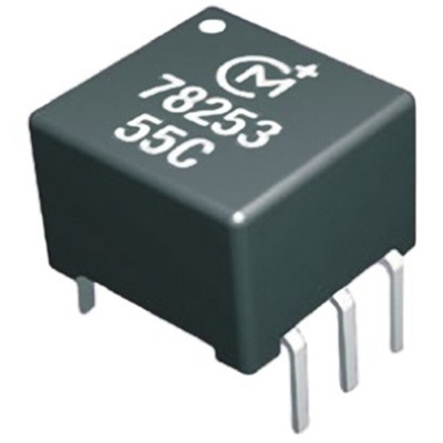 Murata Power Solutions Through Hole Pulse Transformer 1:2.27 Turns Ratio, 0.38mH Prim. Inductance, 1Ω Prim. Resistance